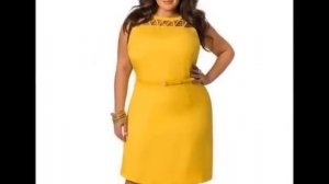 Очаровательные летние платья для полных девушек и женщин