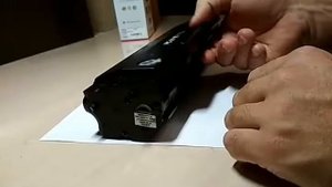 Замена тонера в принтере