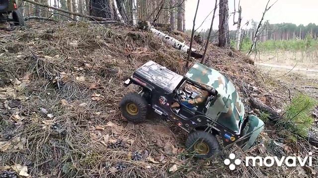 Уаз Хантер и Рубикон.покатушки по лесу! смотреть онлайн