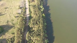 Озеро Аушкуль и гора Ауштау с высоты птичьего полёта | Ураловед