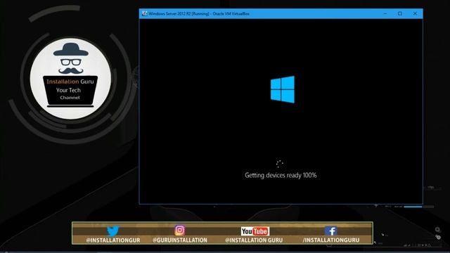 How to Install Windows Server 2012 R2 on VirtualBox in Windows 10 смотреть онлайн