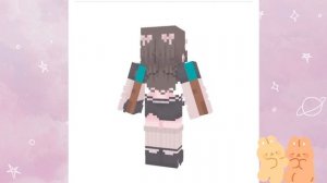 Aesthetic Minecraft hd skins for girls// Y2K// with links in the description//MCPE