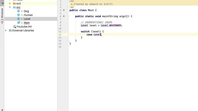 Java Programming Tutorial - Enumerations / Enums