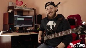 Как играть медиатором на бас гитаре #2 Атака и динамика