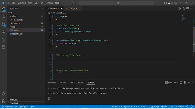 TypeScript Interfaces Tamil | TypeScript for Beginners in Tamil