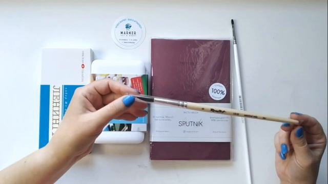 Я ВЕРНУЛАСЬ! ? Анонс новых видео. Акварельные краски, кисти и скетчбук ? смотреть онлайн