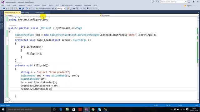 SQLCommand in ADO.NET  Part -23