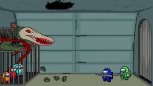 어몽어스VS SCP-682 - 어몽어스 좀비 애니메이션 | Among us VS SCP-682  -  Among us Animation