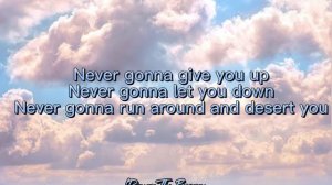 Rick Astley - Never gonna give you up | Lyrics video