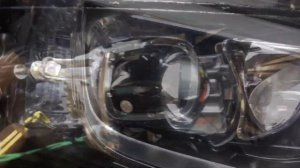 Hyundai Santa Fe 3 американец - замена линз на диодные Expression