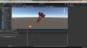 Анимация Космического корабля в Unity