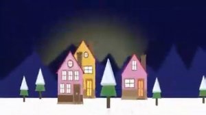 Снег идет. Детская песенка - мультик про Новый год и зиму.