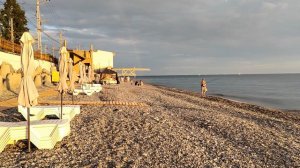 Лазаревское 9 июня 24 года, пляж Свирский