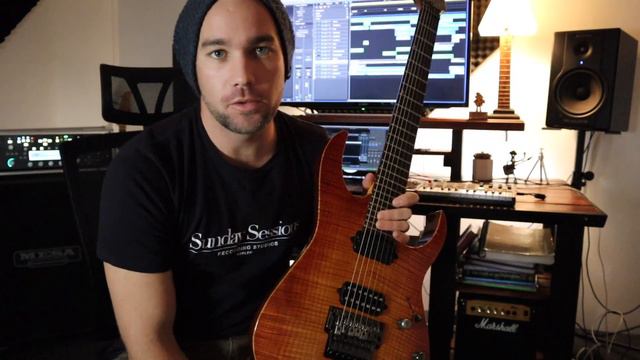 7 string Attitude Humbucker demo