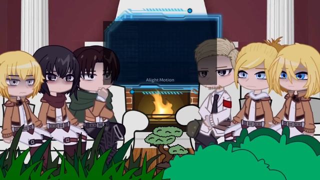 Past AoT React to Eren || Attack on Titan