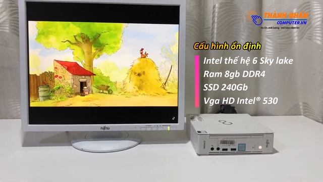 ComBo Máy bộ Fujitsu FMVB1000FZ + Màn Hình Fujitsu VL 195SEL Trắng tinh khôi смотреть онлайн