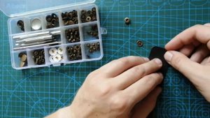 [Leather Craft] Работа с кожей. Браслет из натуральной кожи. Браслет кожи. Making a LEATHER bracele