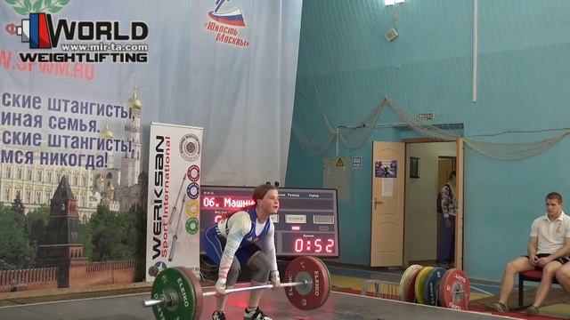 06-07.06.2015 (58-MASHNINA-65,70,73х/90,95,97х) Moscow Championship to 24 years смотреть онлайн