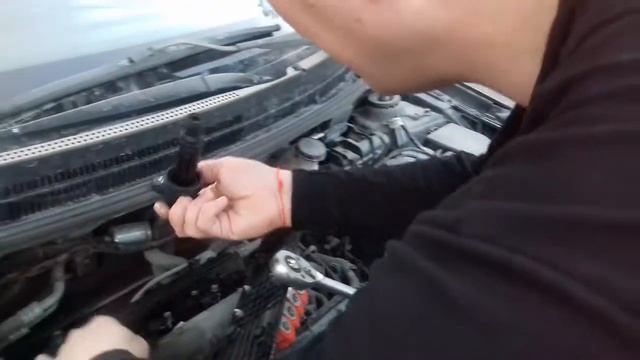 Киа рио замена катушек зажигания смотреть онлайн