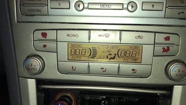 DIAGNOSTYKA Klimatyzacji - ukryte funkcje na panelu - Kasowanie błędów FORD S-max, Mondeo, Galaxy.. смотреть онлайн