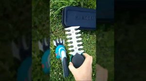 Аккумуляторные ножницы для травы Bosch. Первое впечатление.