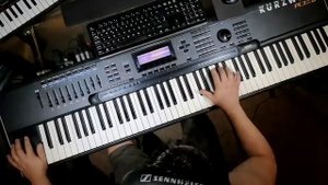 Kurzweil PC3K8 workstation demo 1