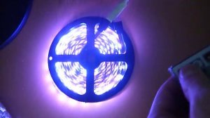 Цветная светодиодная лента RGB с пультом