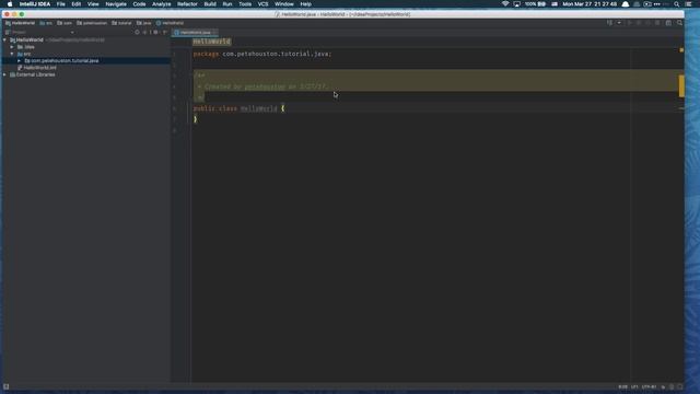 Build and execute Java applications on IntelliJ IDEA смотреть онлайн