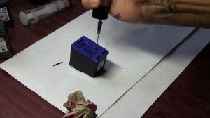 Canon,HP как заправить картридж для принтера