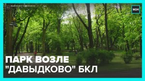 Возле станции "Давыдково" БКЛ метро появился новый парк - Москва 24