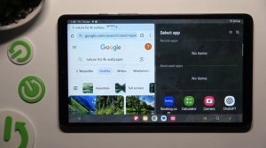 How To Enter Split Screen In SAMSUNG GALAXY TAB A9
