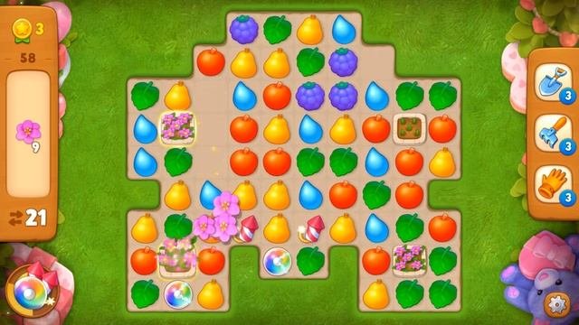 Gardenscapes - A Matching Puzzle Garden Gameplay Walkthrough Day 12 Complete（New Update）