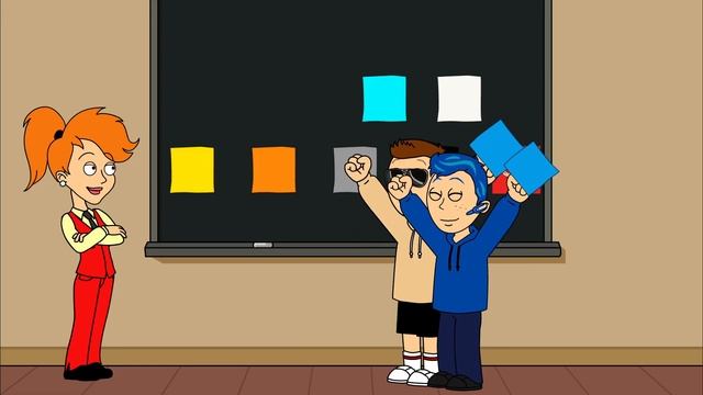 Behavior Card Day | Caillou Gets The GOLD CARD/Ungrounded