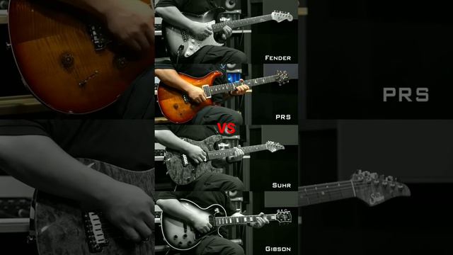 Fender Vs PRS Vs Suhr Vs Gibson