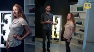 Как снимать красивые портреты с одним источником света. Урок фотографии / VideoForMe - видео уроки
