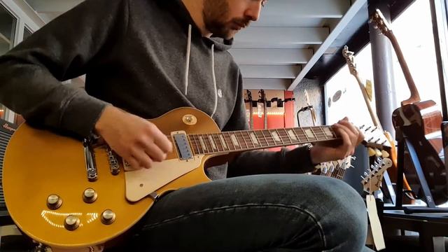 Gibson Les Paul Deluxe 70s - Quick test смотреть онлайн