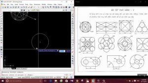 Autocad 2007!! bài thực hành số 2- phần 1