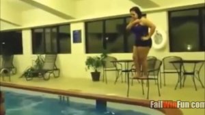 Epic swimming fails compilation (part 1) Смешные падения и казусы в бассейне