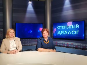 Юлия Сагидуллина и Наталья Степанова в программе "Открытый диалог" от 17 мая 2024 г