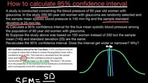 How to Calculate 95% Confidence Interval