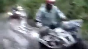 на квадроцикле Смешные видео приколы