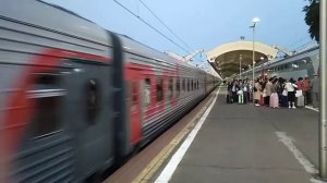 ЭП2К-214 с поездом 56 Москва - Санкт-Петербург