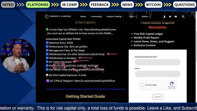 I Average 1% Per Day w/ Automated Capital - Passive Income PAMM on Lirunex смотреть онлайн
