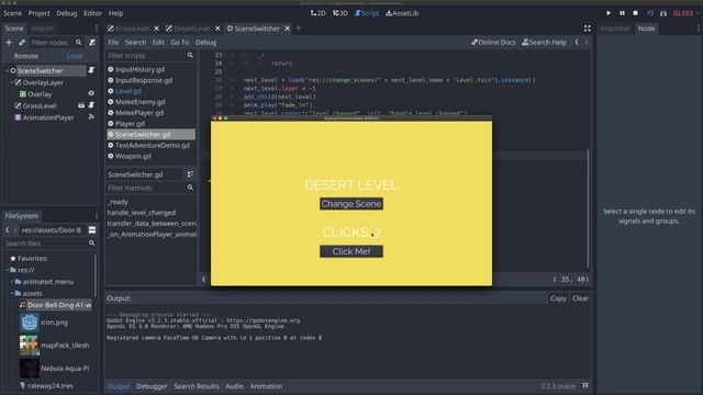 How to Pass Data Between Scenes in Godot (Building a Level Switcher #3) смотреть онлайн