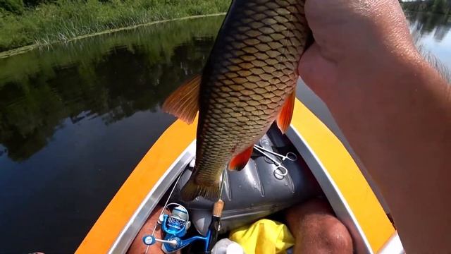 Веселый сплав на байдарках большой компанией по р. Псел. Рыбалка, отдых у костра, природа. смотреть онлайн