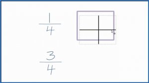 Which fraction is greater?  1/4   or   3/4