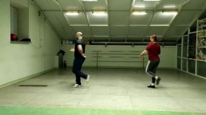 фланкировка. лезгинка с шашками. тренеровка.