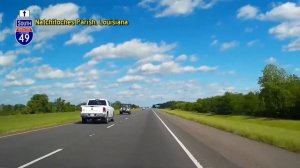 Drivelapse - Interstate 49 South - Texarkana, Arkansas to Lafayette, Louisiana in 20 minutes