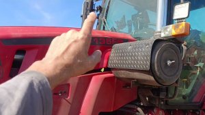 Предочиститель-циклон после 7 часов работы в поле