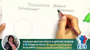 Урок 1. Кинематика: Механическое движение. Виды движения,  характеристики. Системы отсчёта / Шпак Г